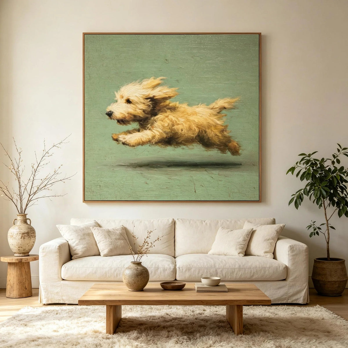 Impressionist Art | Golden Leap of Joy