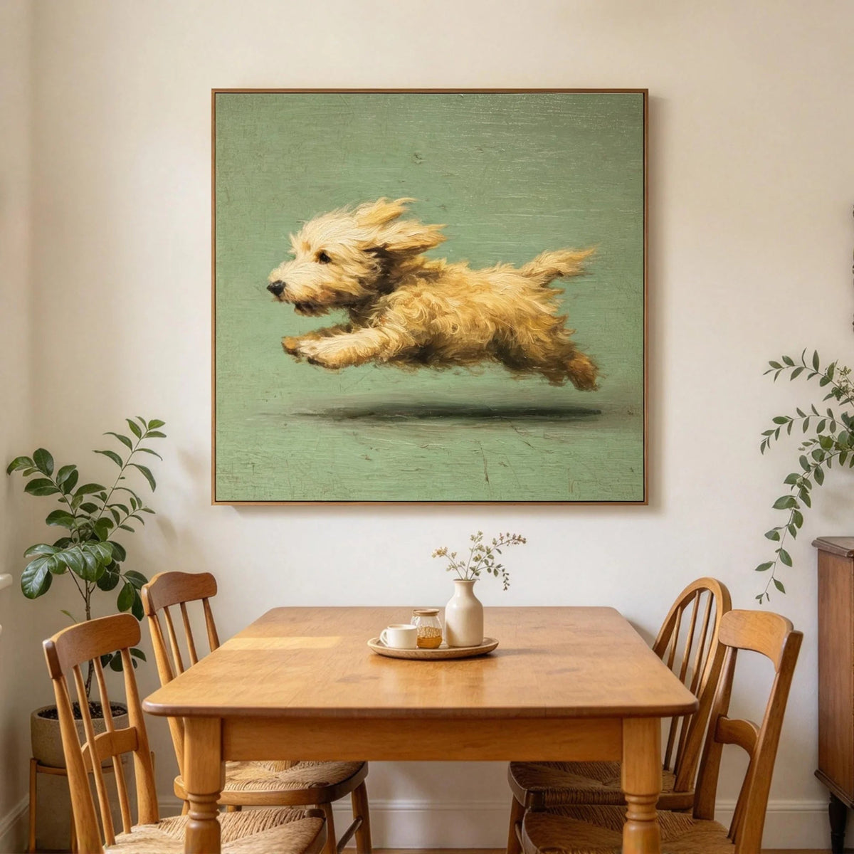 Impressionist Art | Golden Leap of Joy