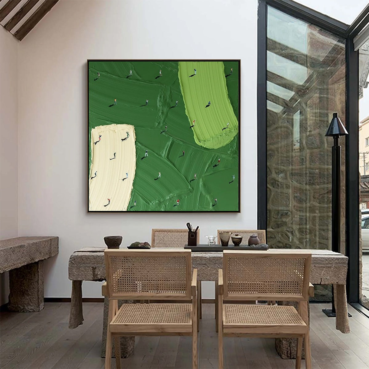 Textured Impasto | Fairway Dance