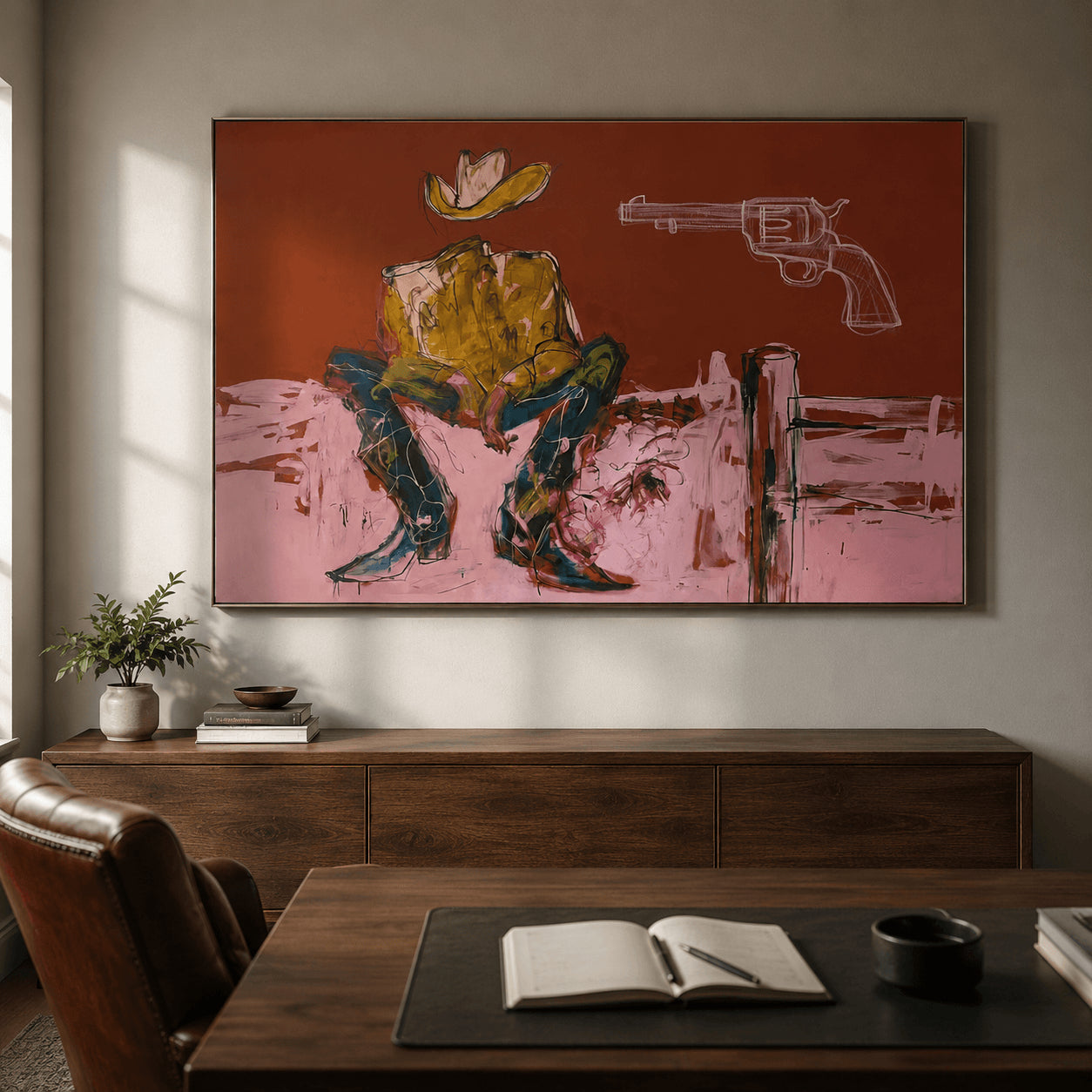 Vintage Americana | Headless Cowboy