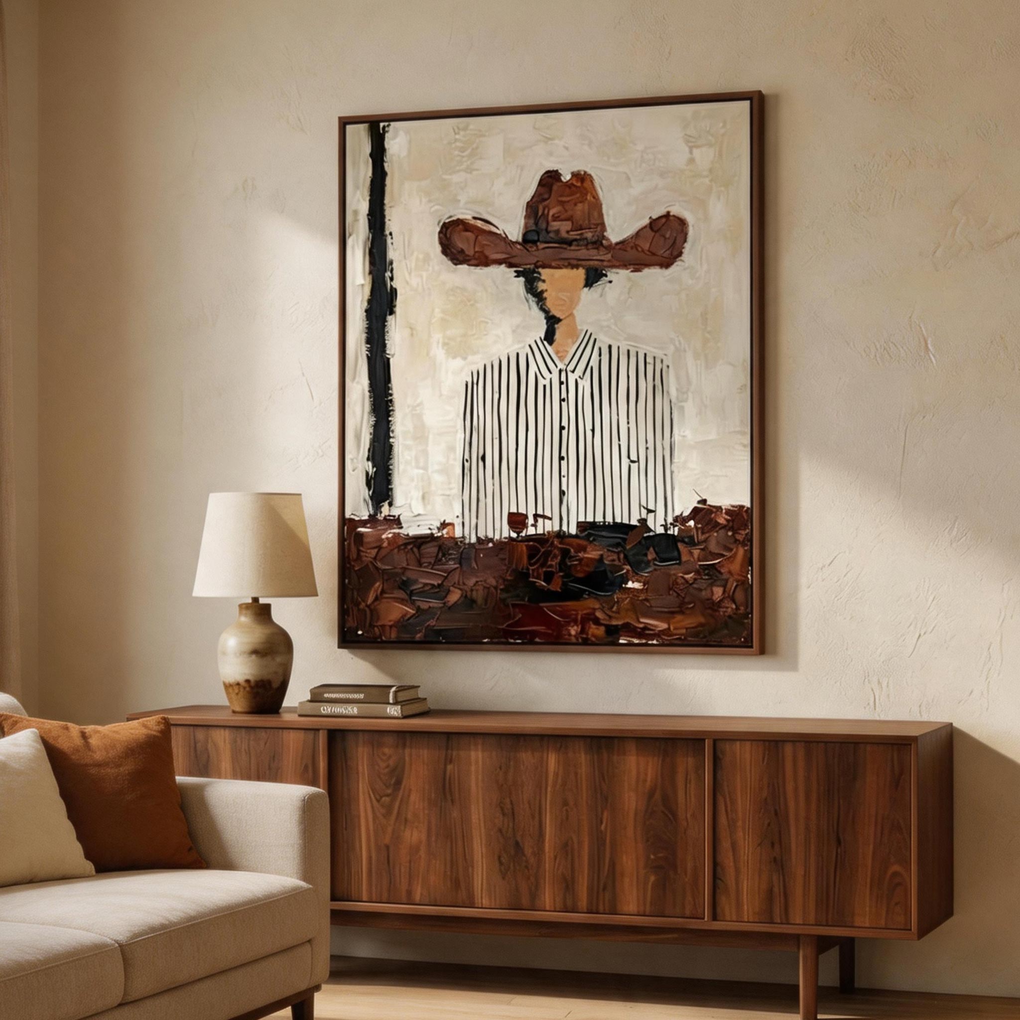 Vintage Americana Art | Myth of the Range