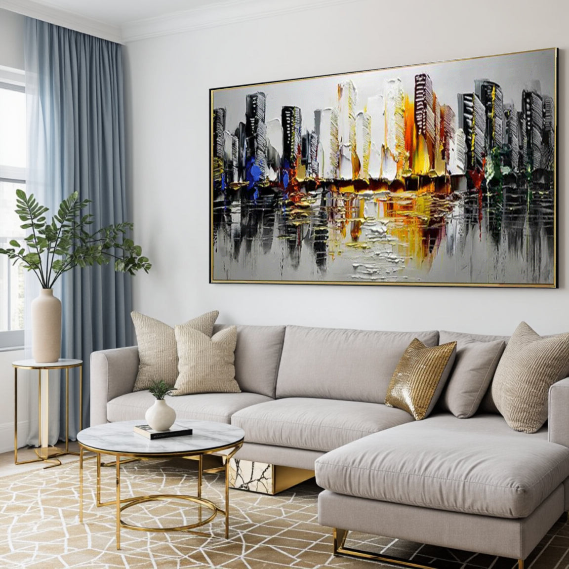 Urban Landscape Painting