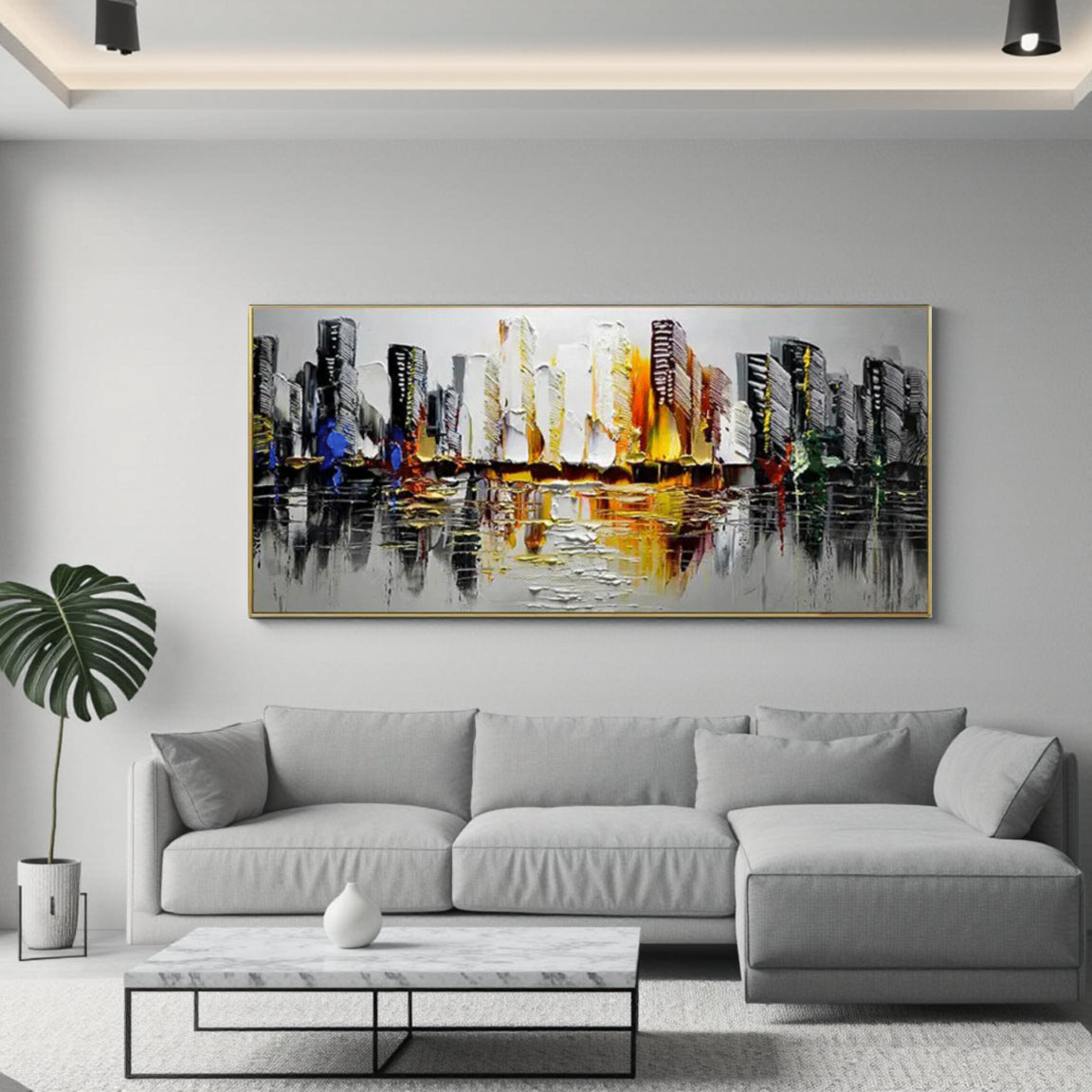 Urban Landscape Painting