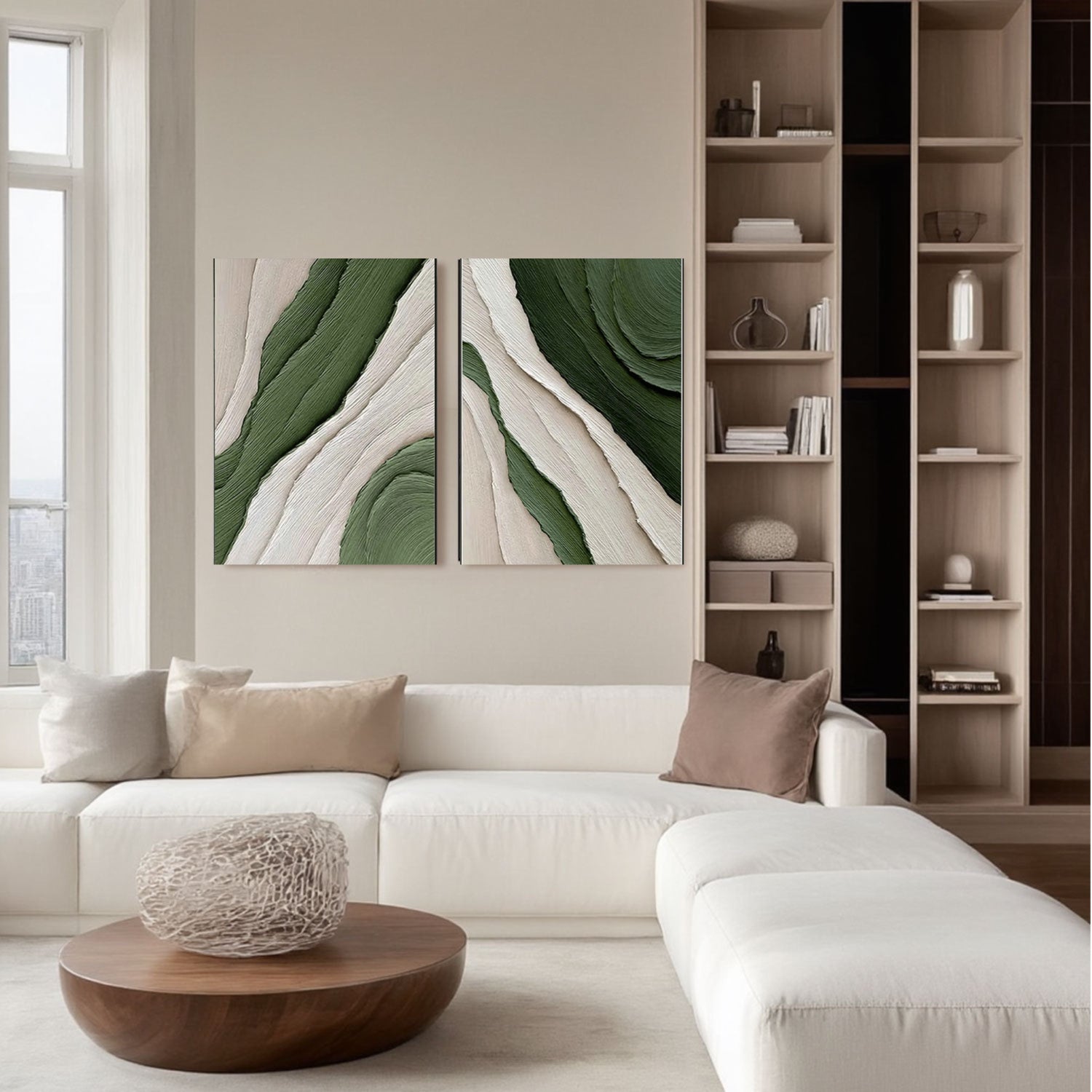 Organic Arch Wall Art Set of 2