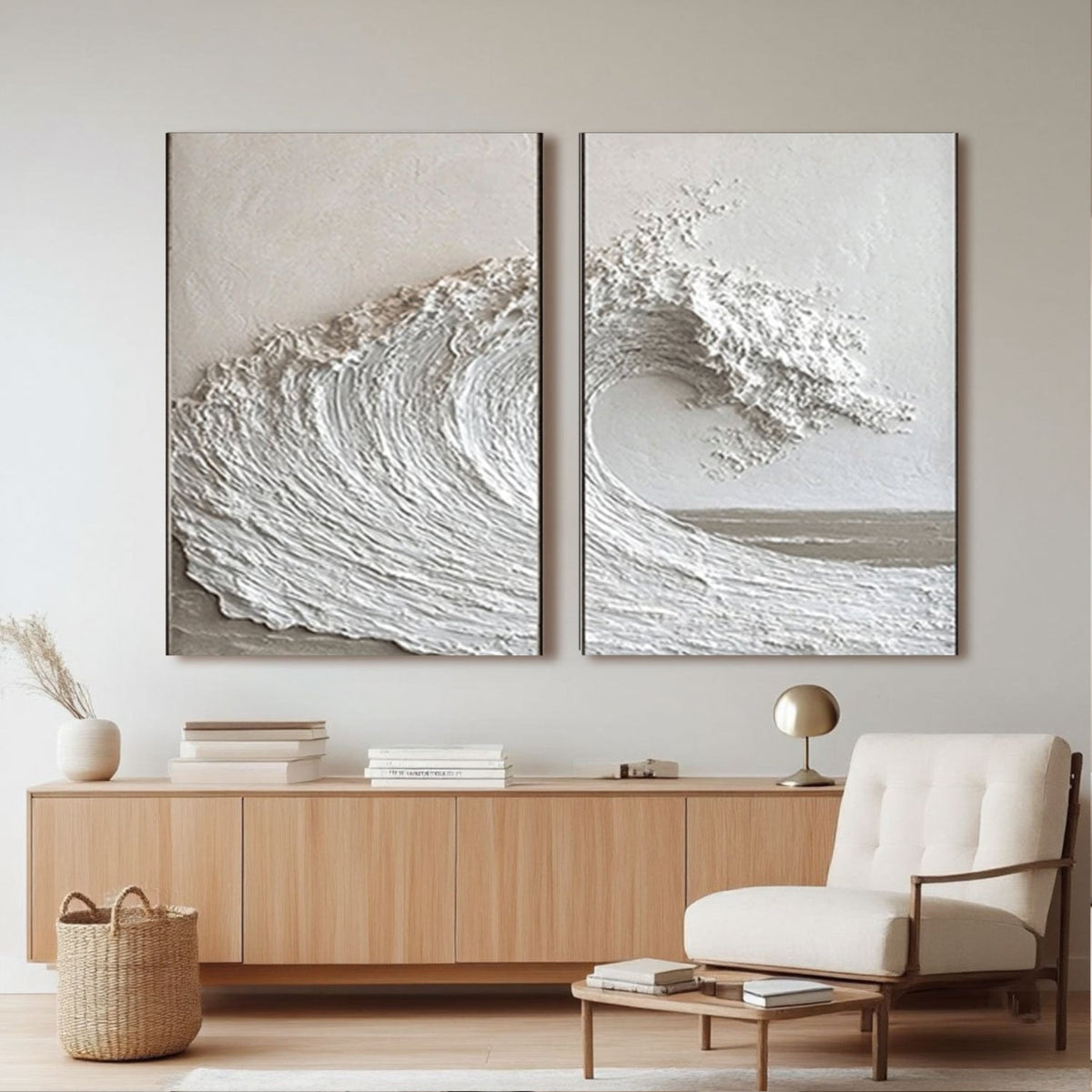 Minimalist Painting "Albarcane”