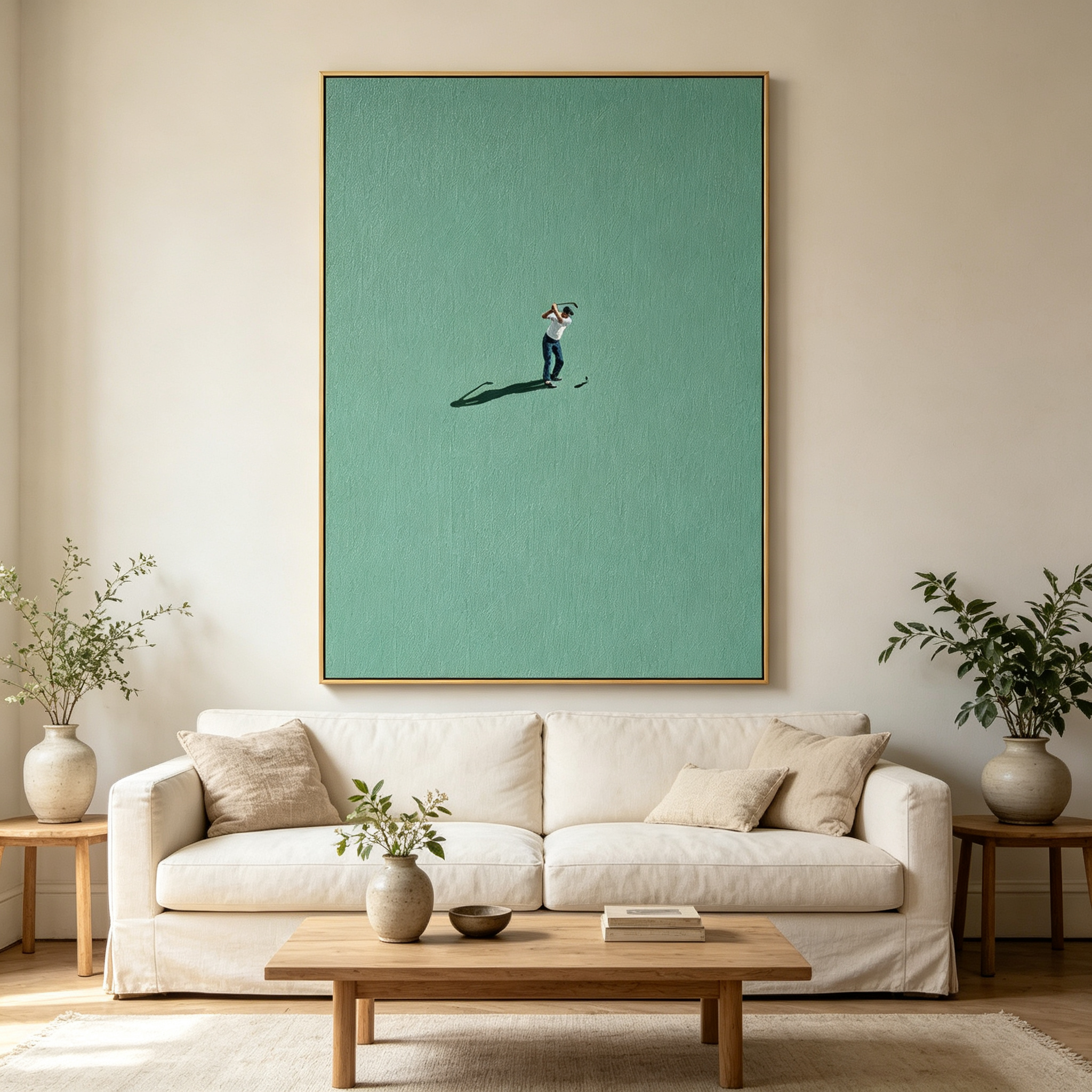 Solitary Golfer