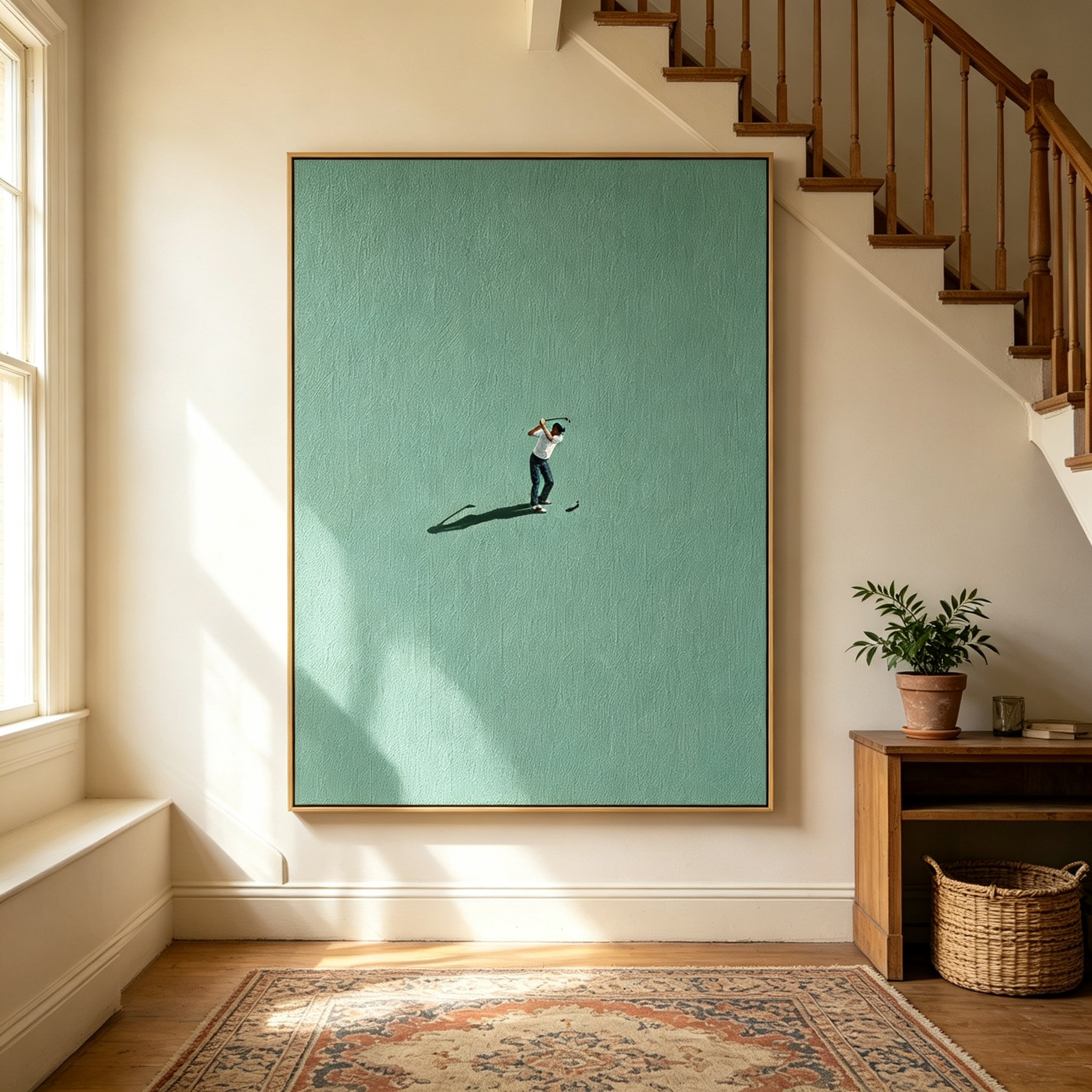 Solitary Golfer