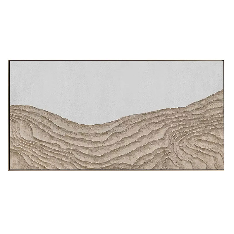 Desert Landscape Textured Horizontal Wall Art