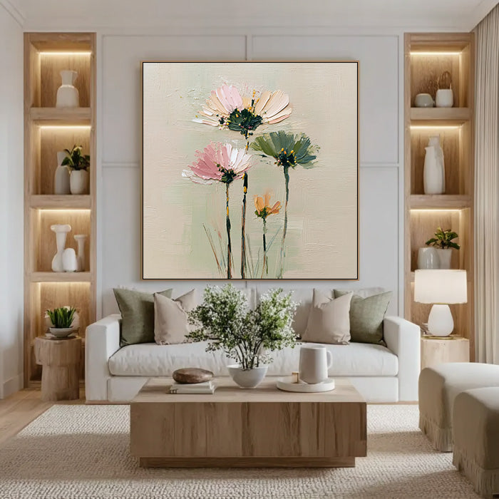 Celestial Bloom in Golden Light
