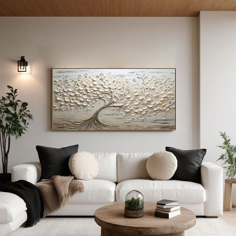 3D Textured Tree of Life Wall Art