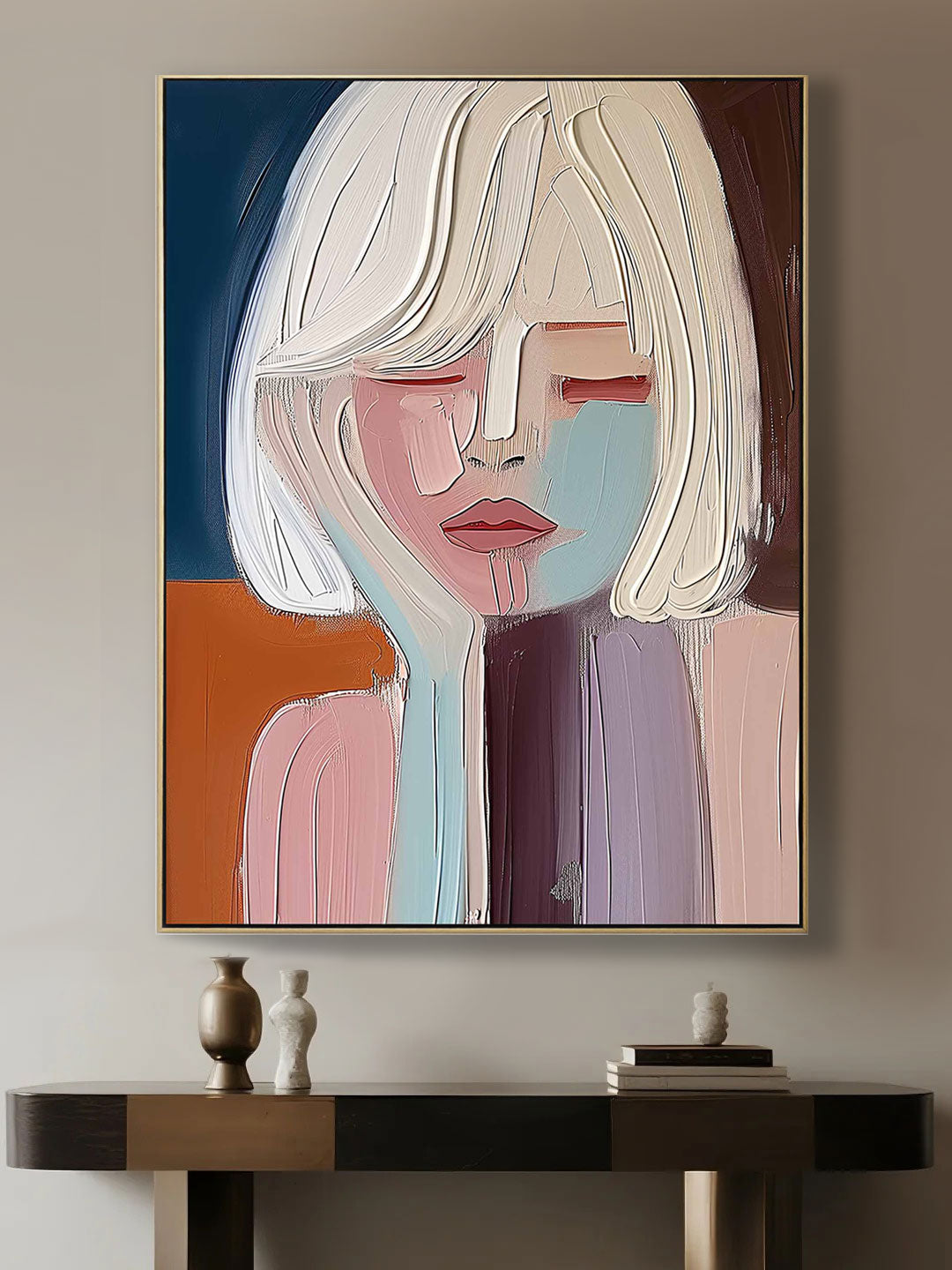 Plaster Art Texture Painting