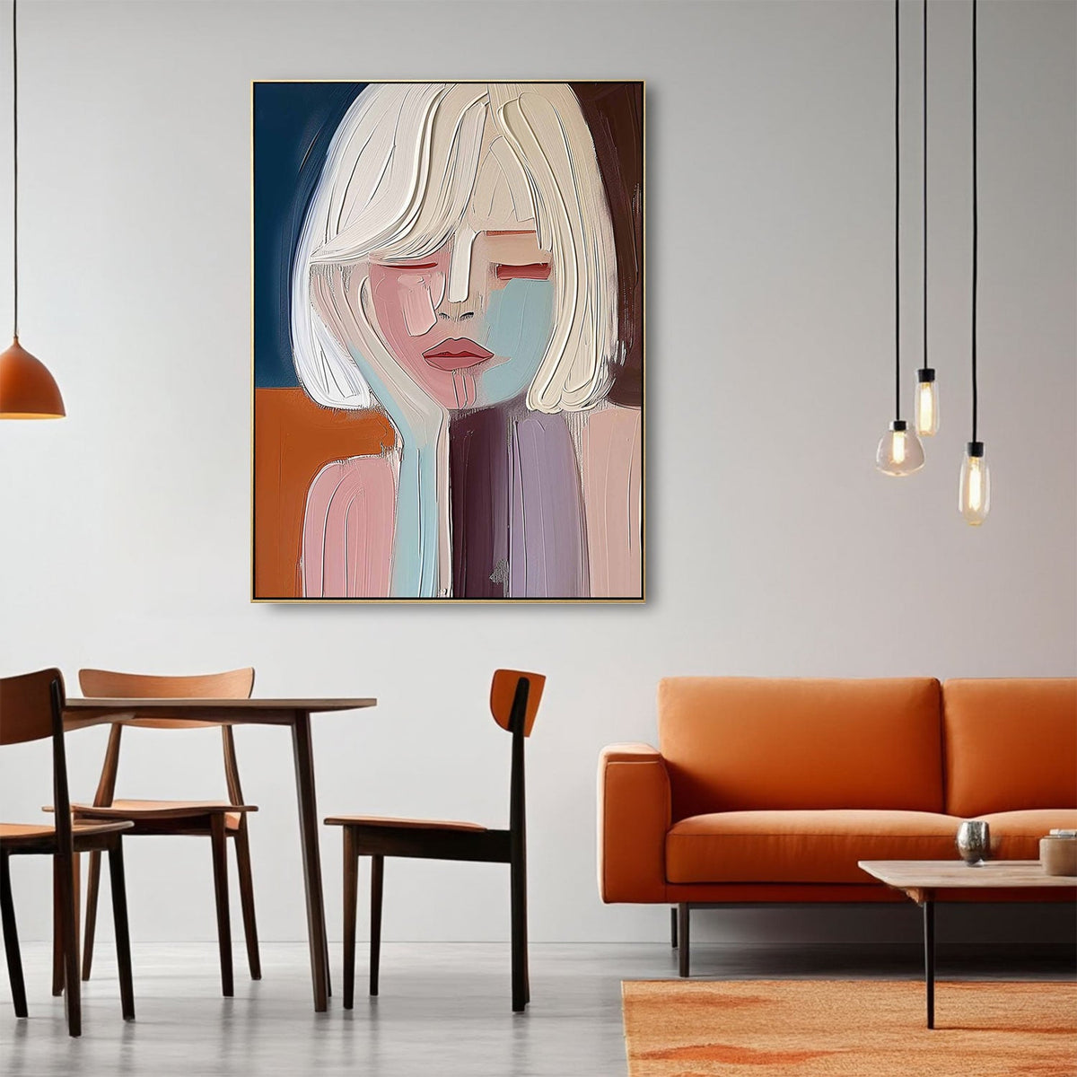 Plaster Art Texture Painting