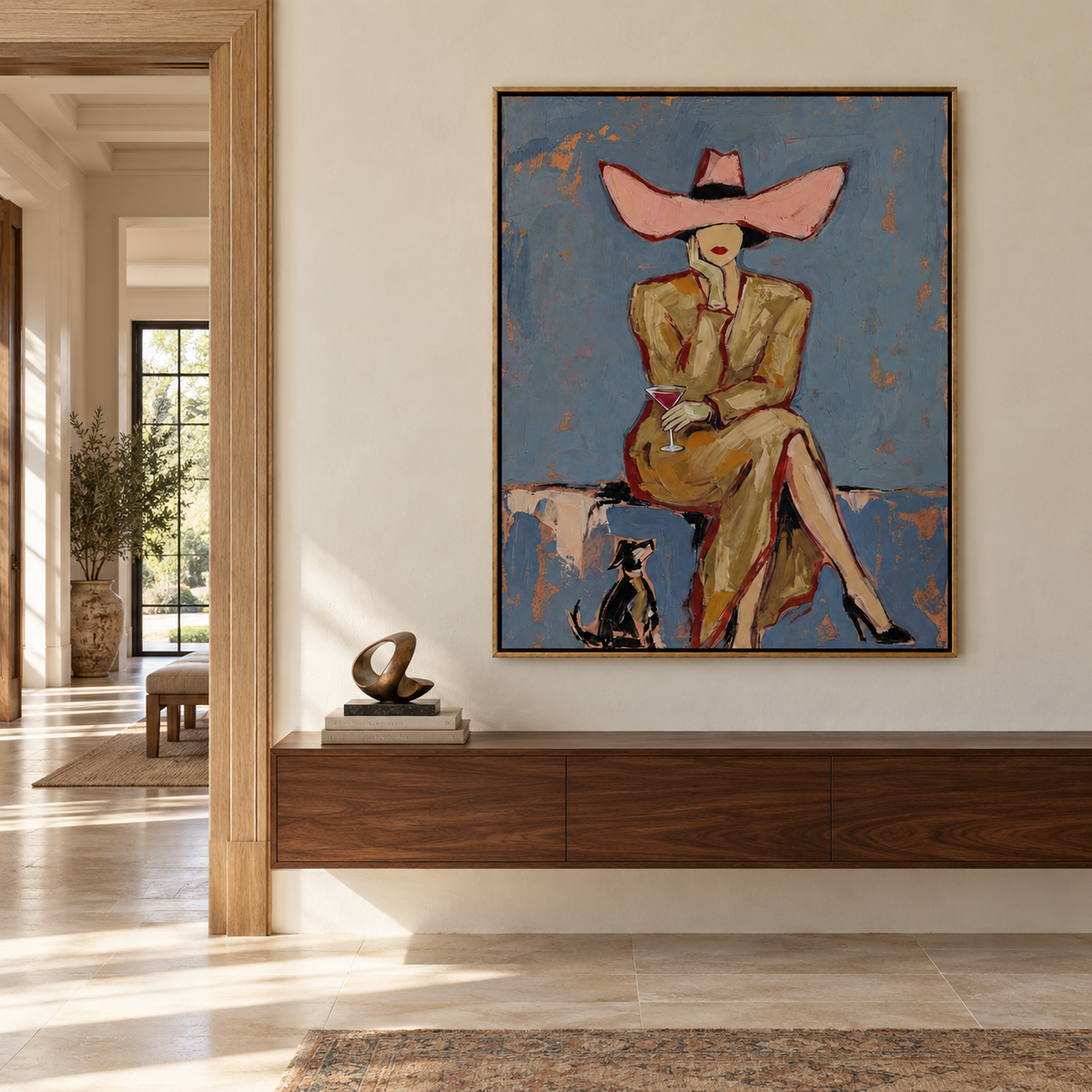 Vintage Americana Art | A Sip of the West