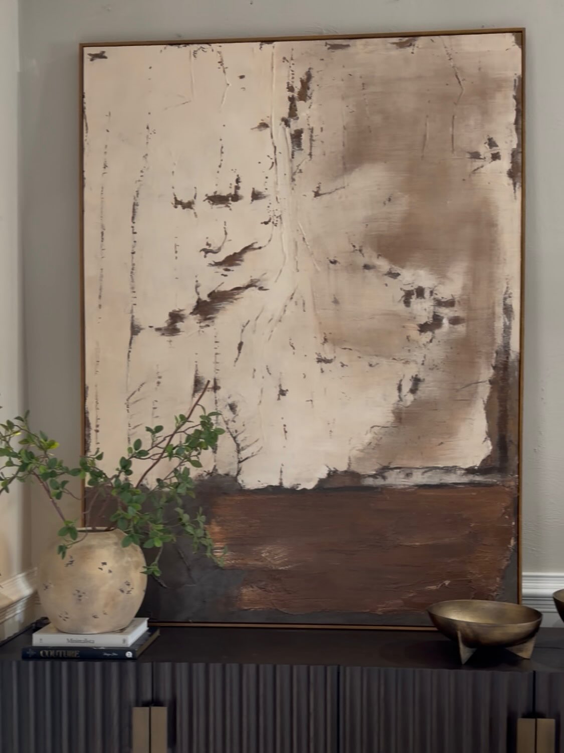 Wabi Sabi Abstract Painting