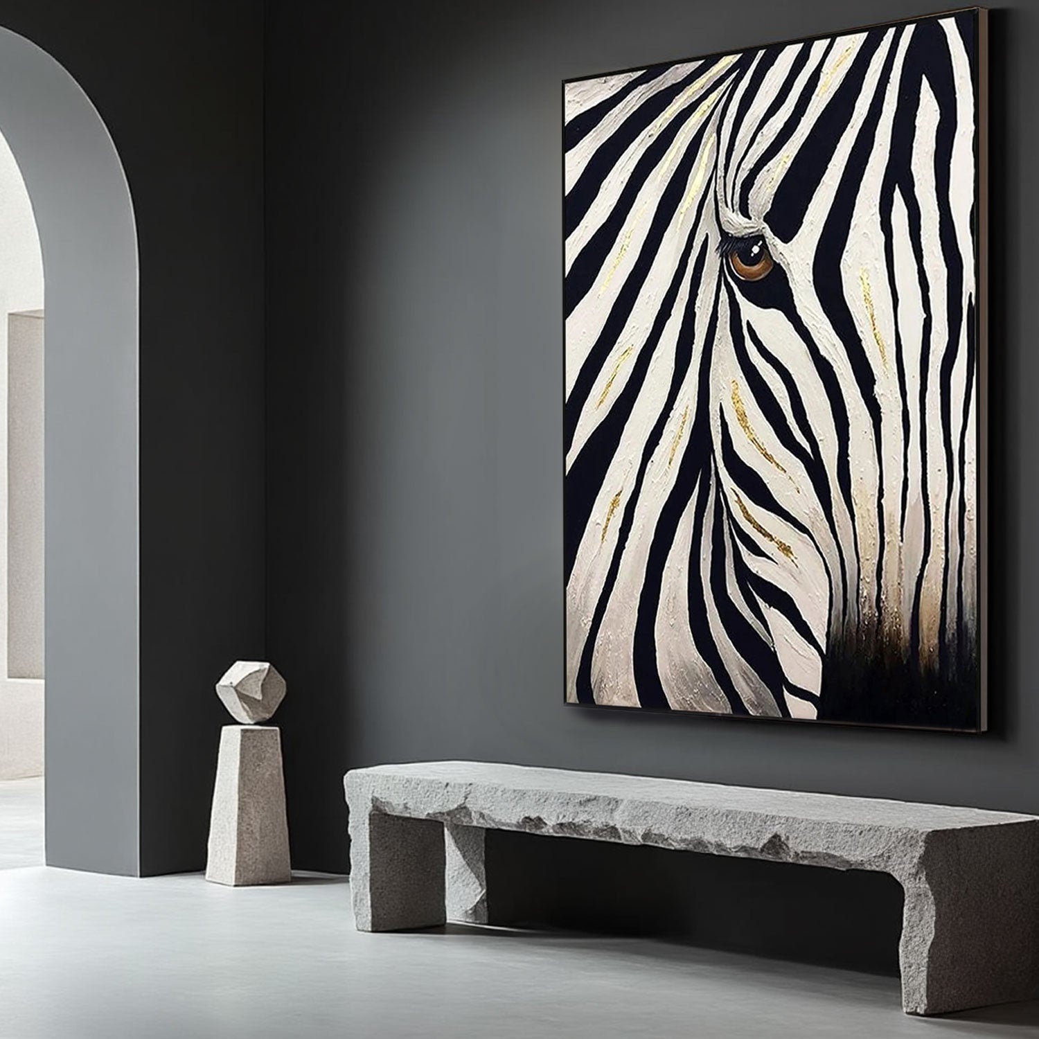 Zebra Stripe Wall Art