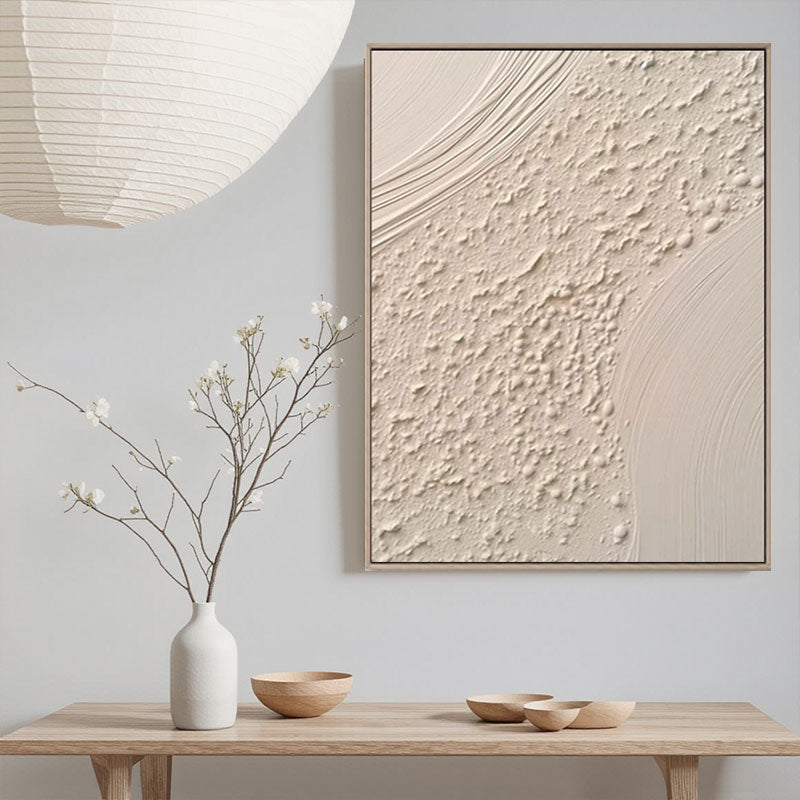 3D Textured Organic Cluster Wall Art
