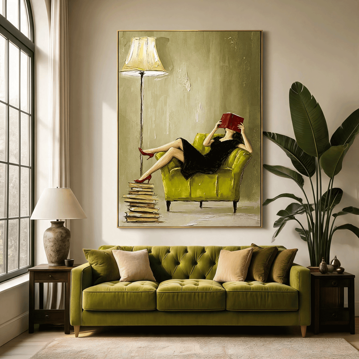 Impressionist Art | Lime Chair Leisure