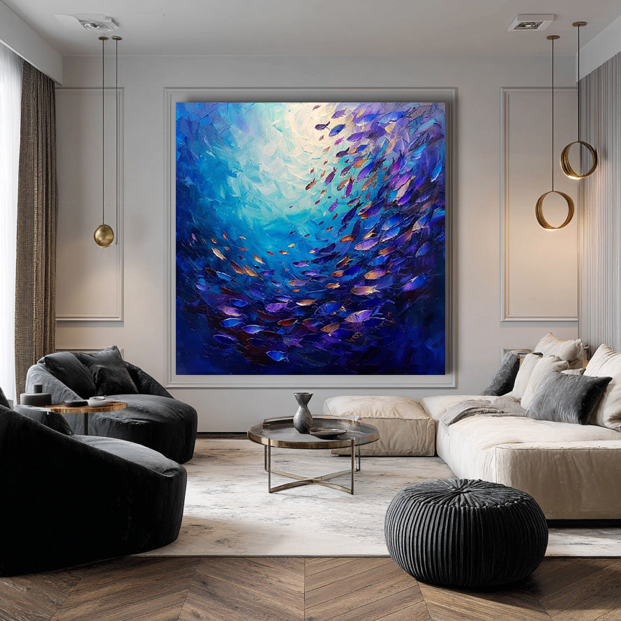 Luminous Depths of the Turning Sea