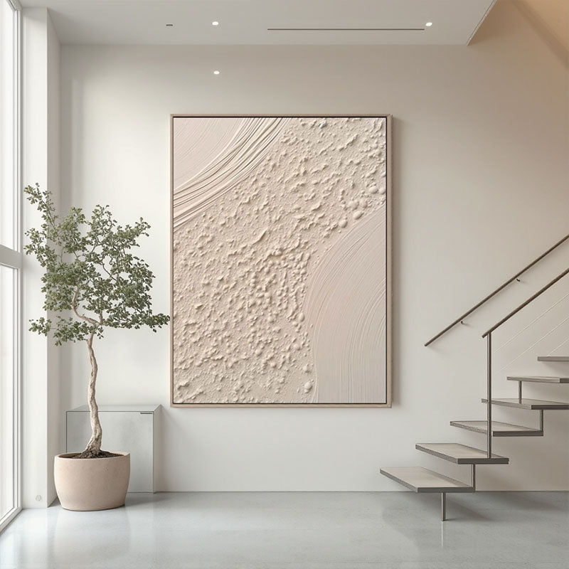 3D Textured Organic Cluster Wall Art