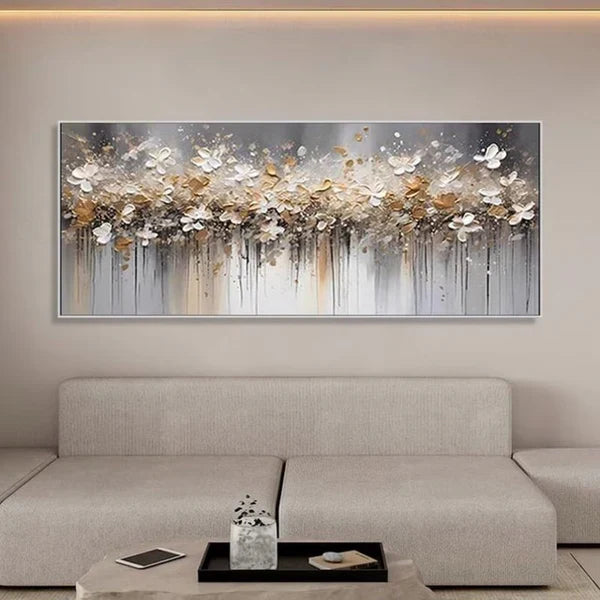 Textured Blossom Drift Wall Art