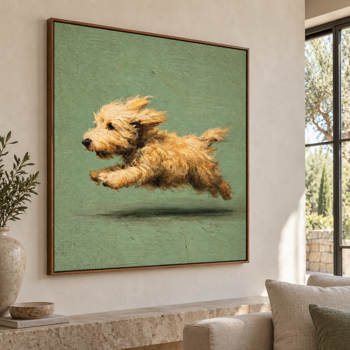 Impressionist Art | Golden Leap of Joy