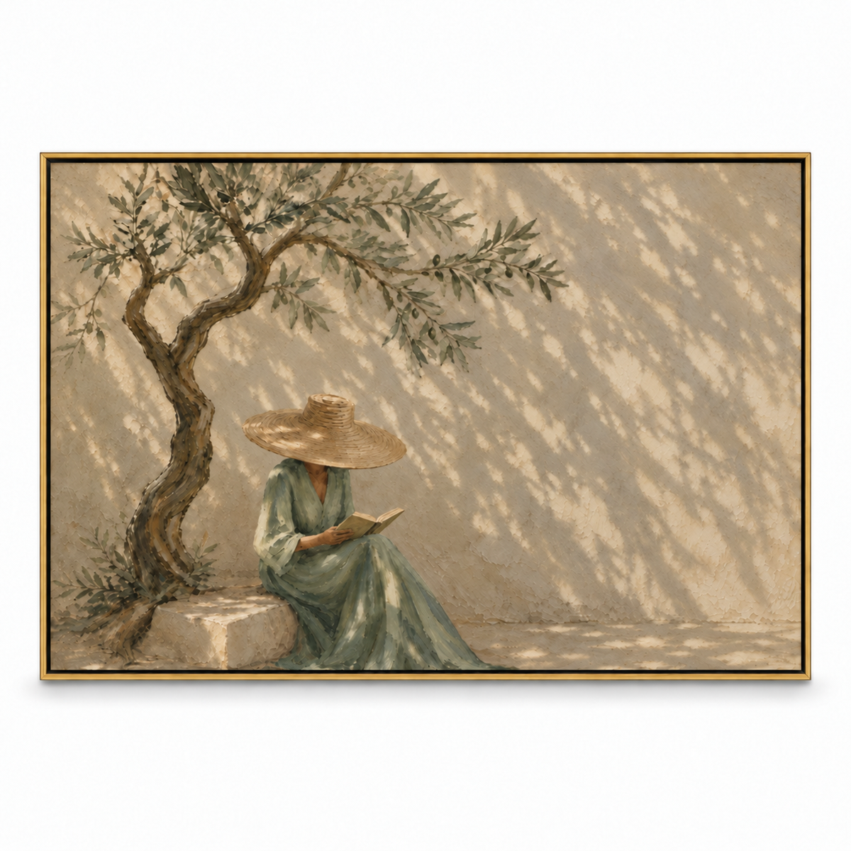 IMPRESSIONIST ART | Woman Under Olive Tree