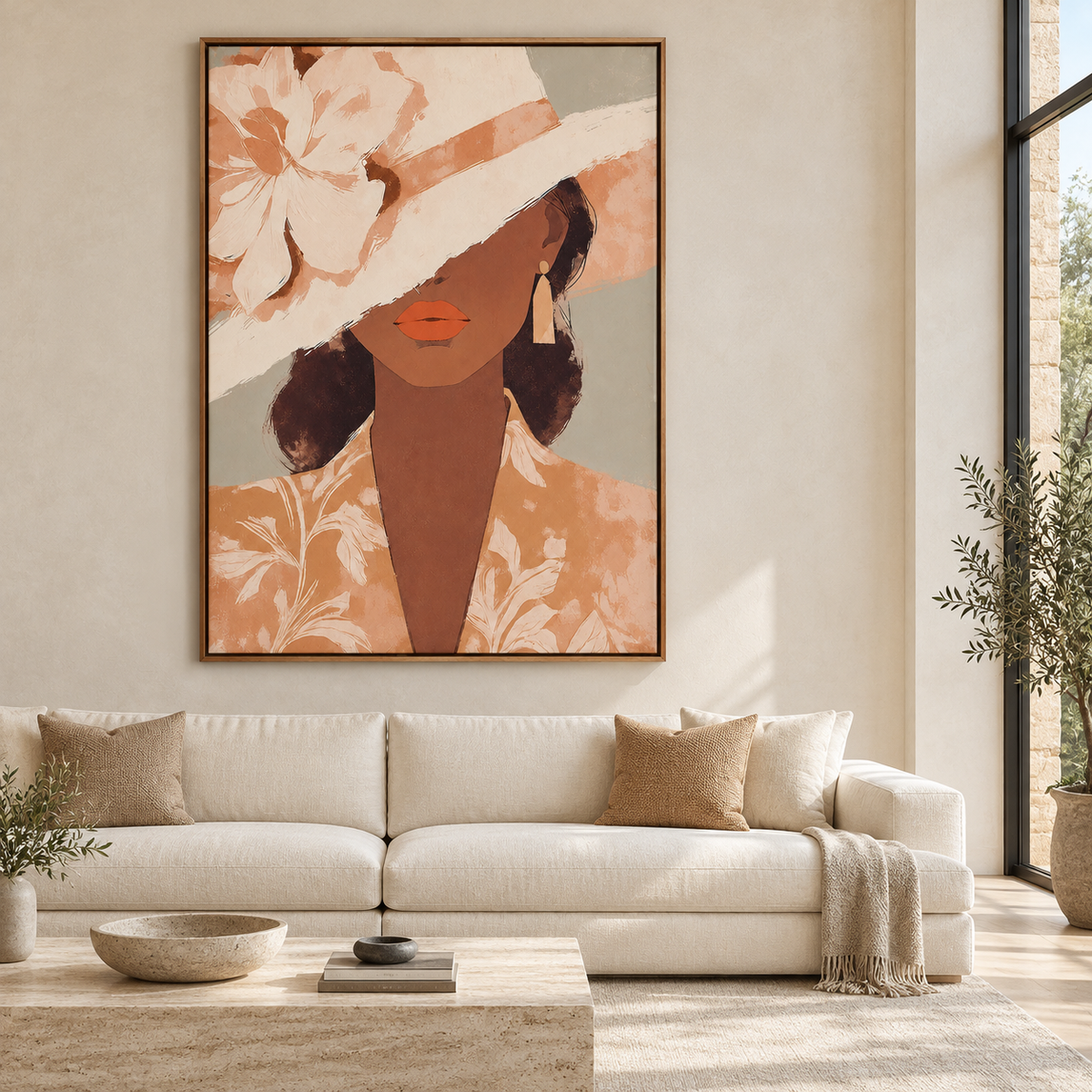 Vintage Americana Art | Under the Brim