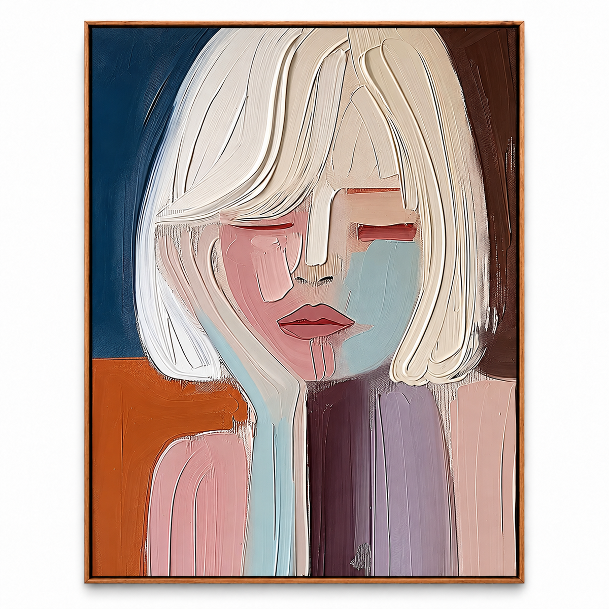 Contemporary Abstract Portraiture | A Quiet Reverie