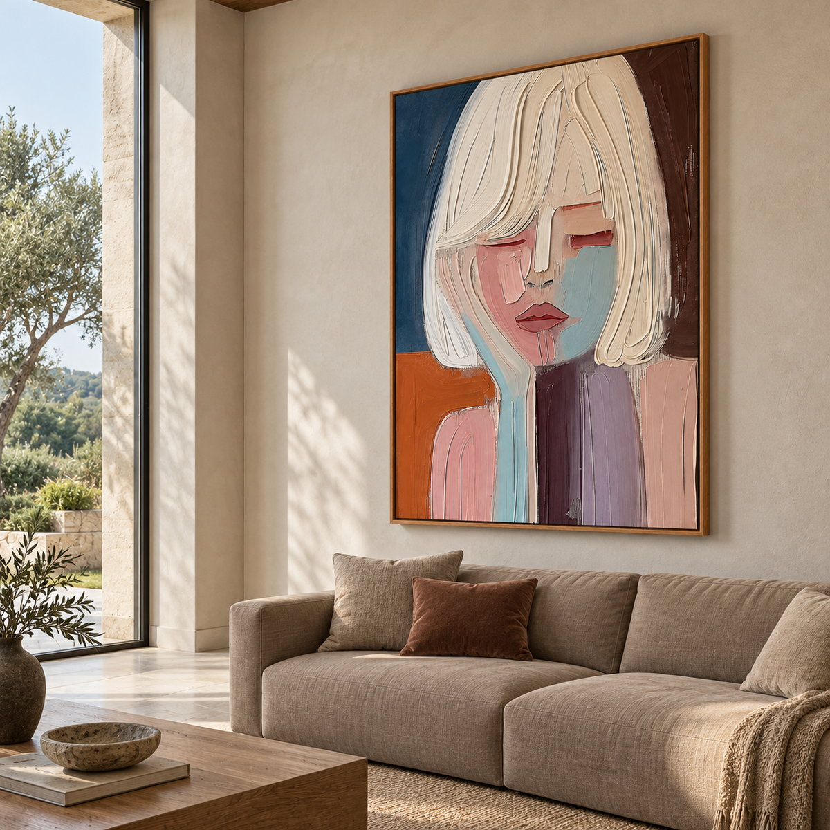 Contemporary Abstract Portraiture | A Quiet Reverie