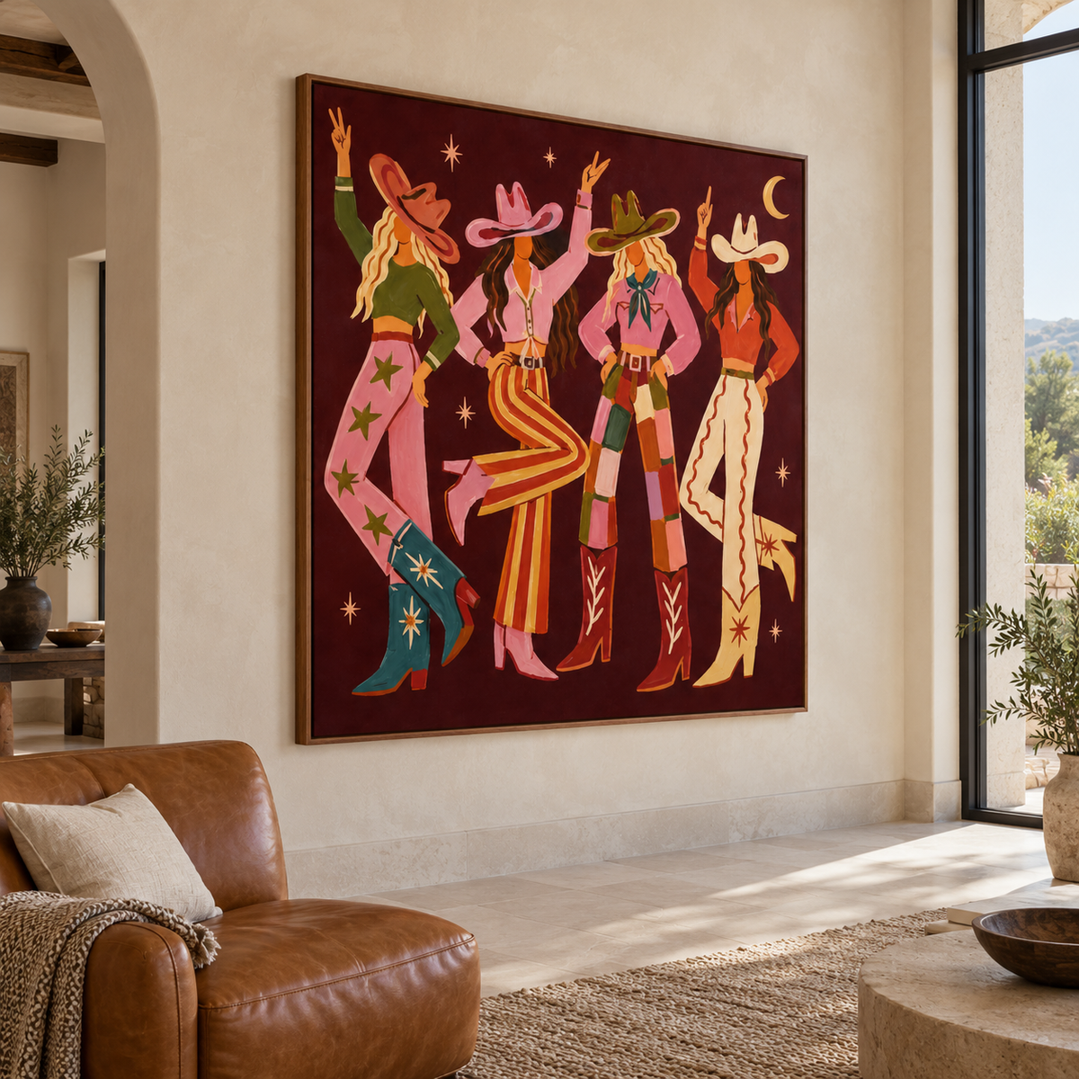 Retro Western Pop Art | Cowgirl State of Mind