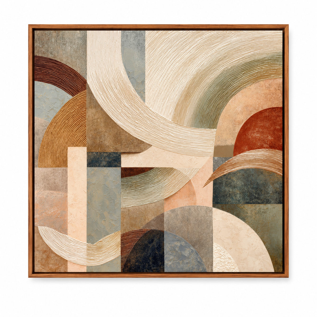 Contemporary Geometric Abstract | Earthbound Rhythm