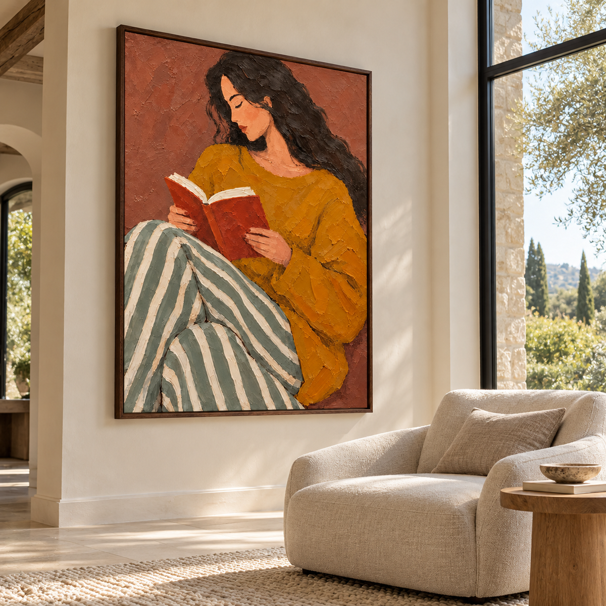 Impressionist Art | Reader in Yellow