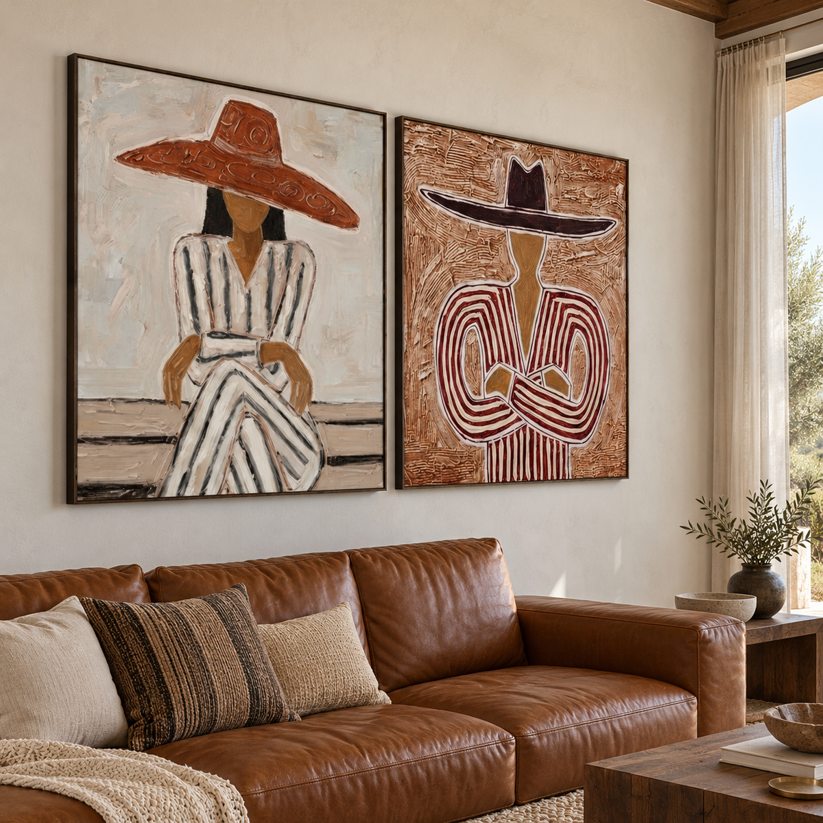 Western Folk Art | Beneath the Brims