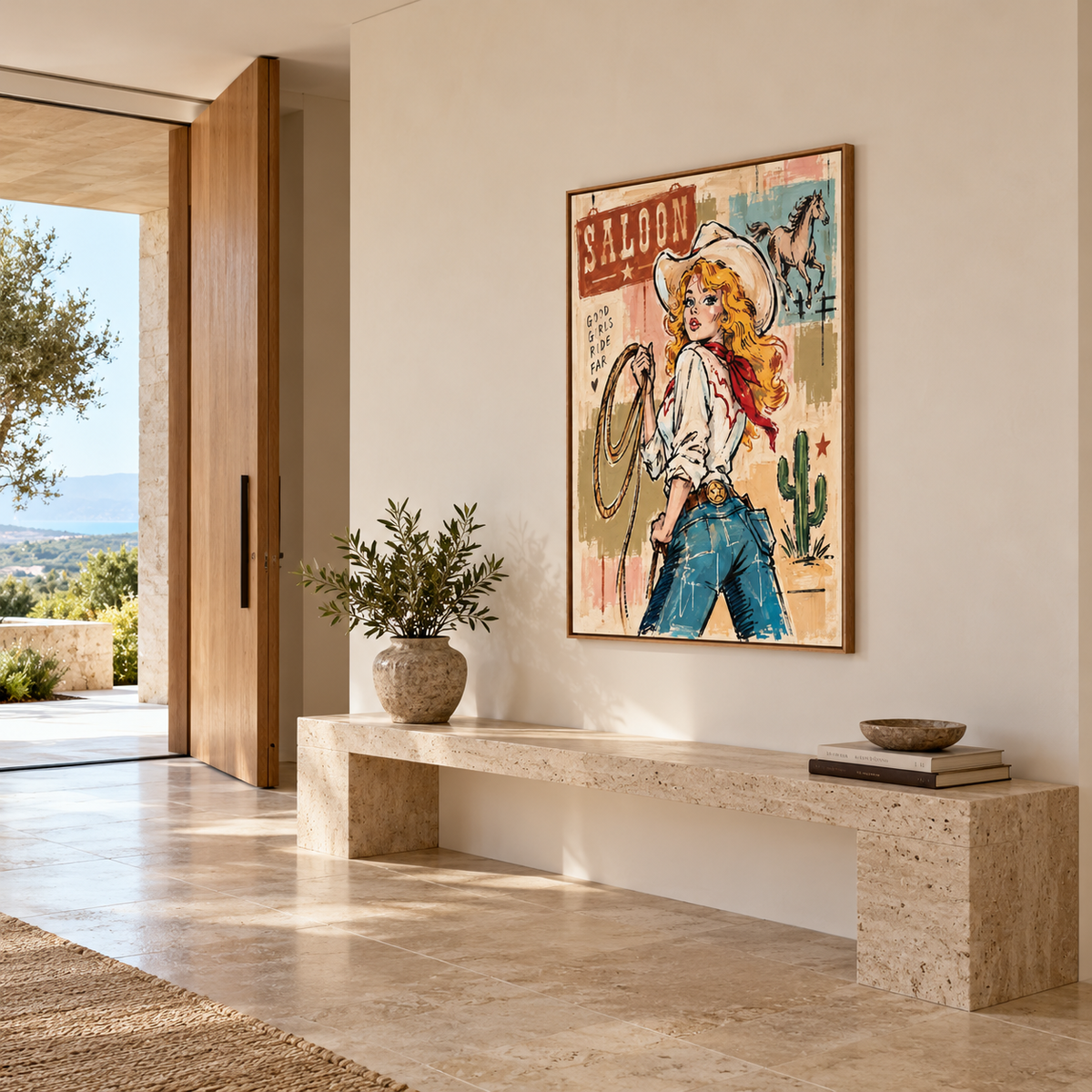 Western Pop Art | Saloon Daydream