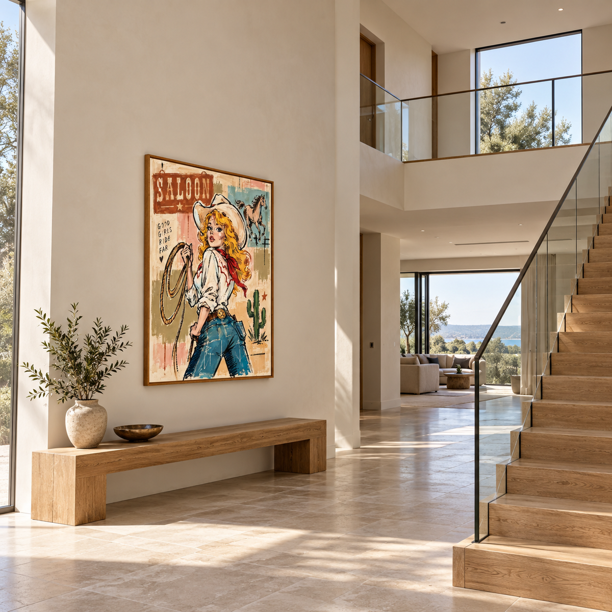 Western Pop Art | Saloon Daydream
