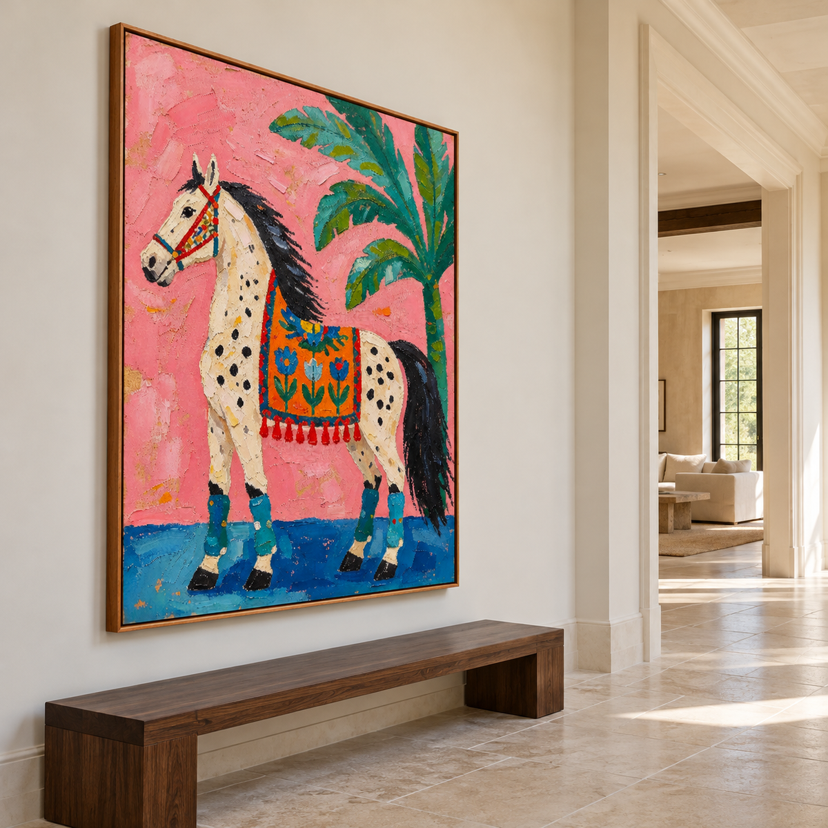 Western Folk Art | Palmshade Pony