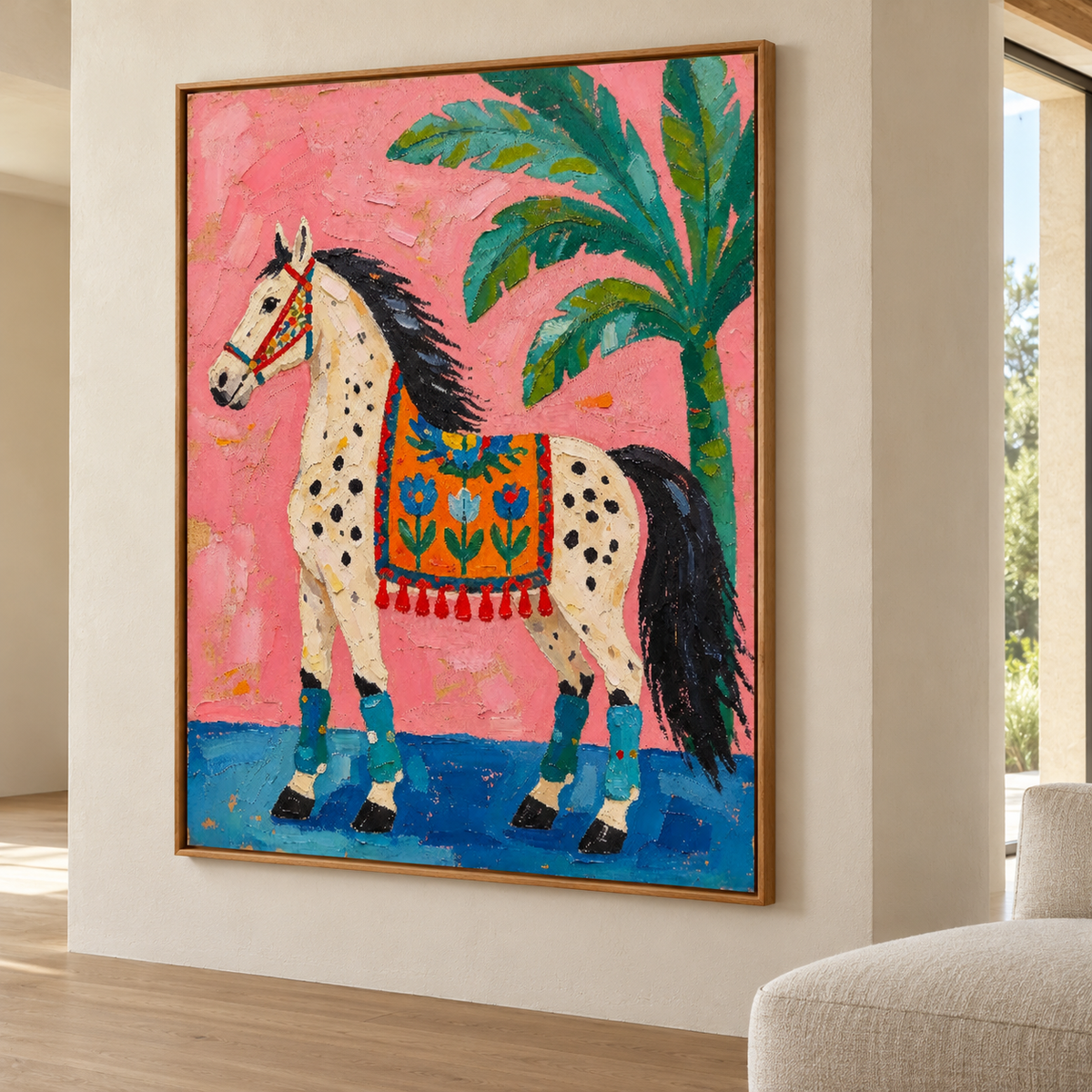 Western Folk Art | Palmshade Pony