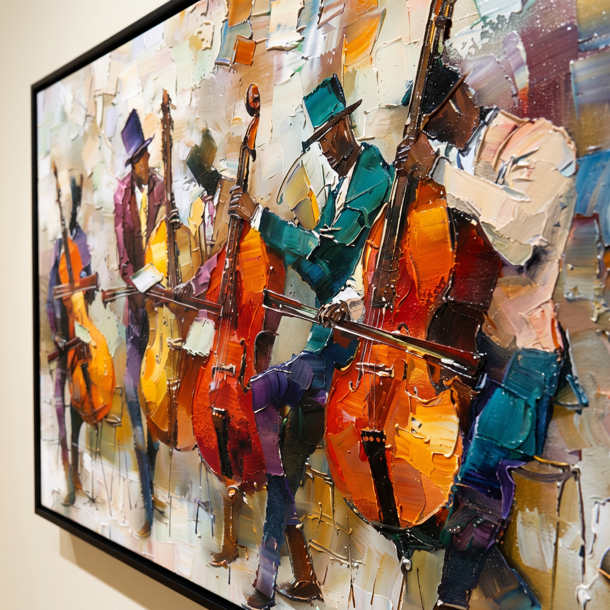 Impasto Art | Gentlemen of the Strings