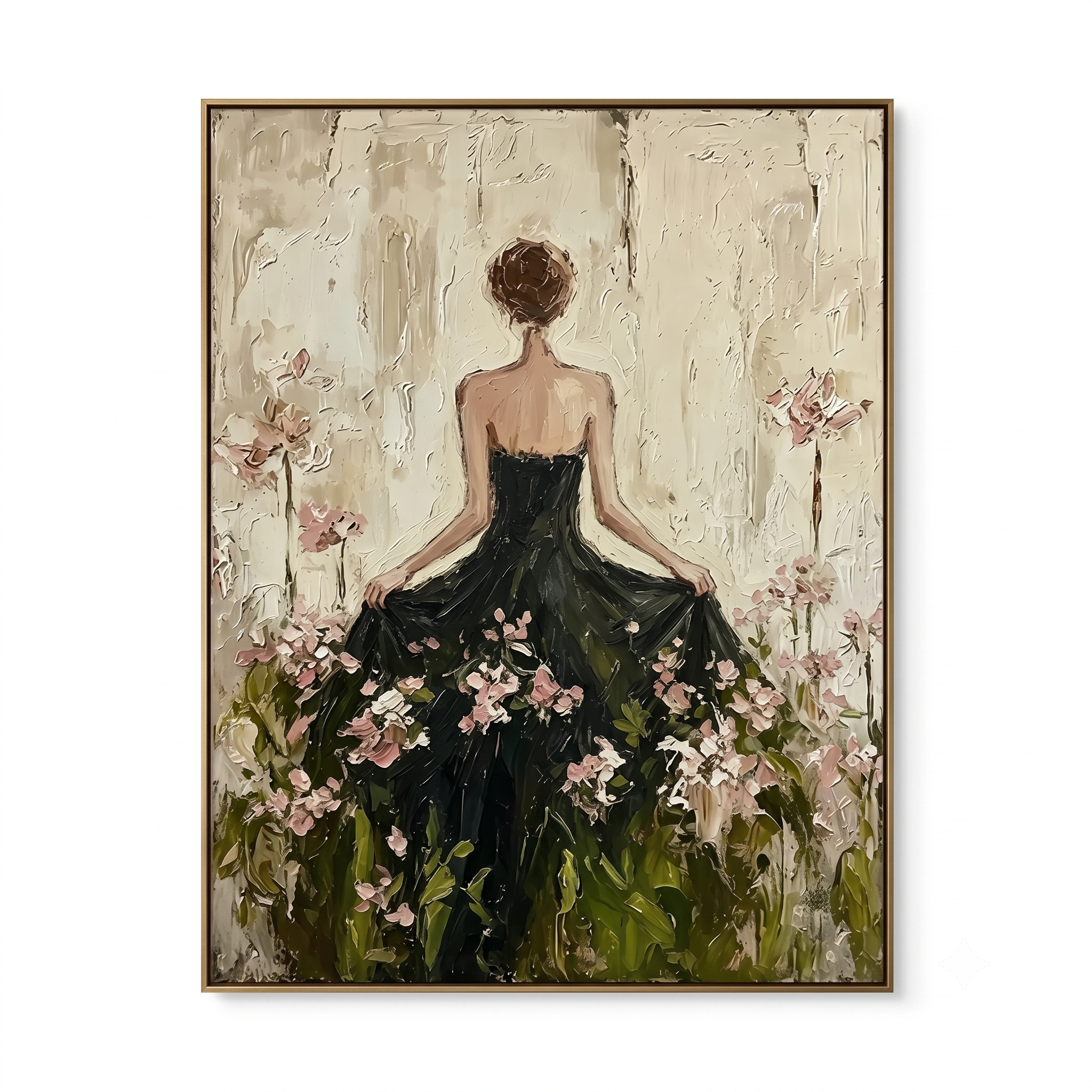 Textured Sylvan Reverie | Blush Petals