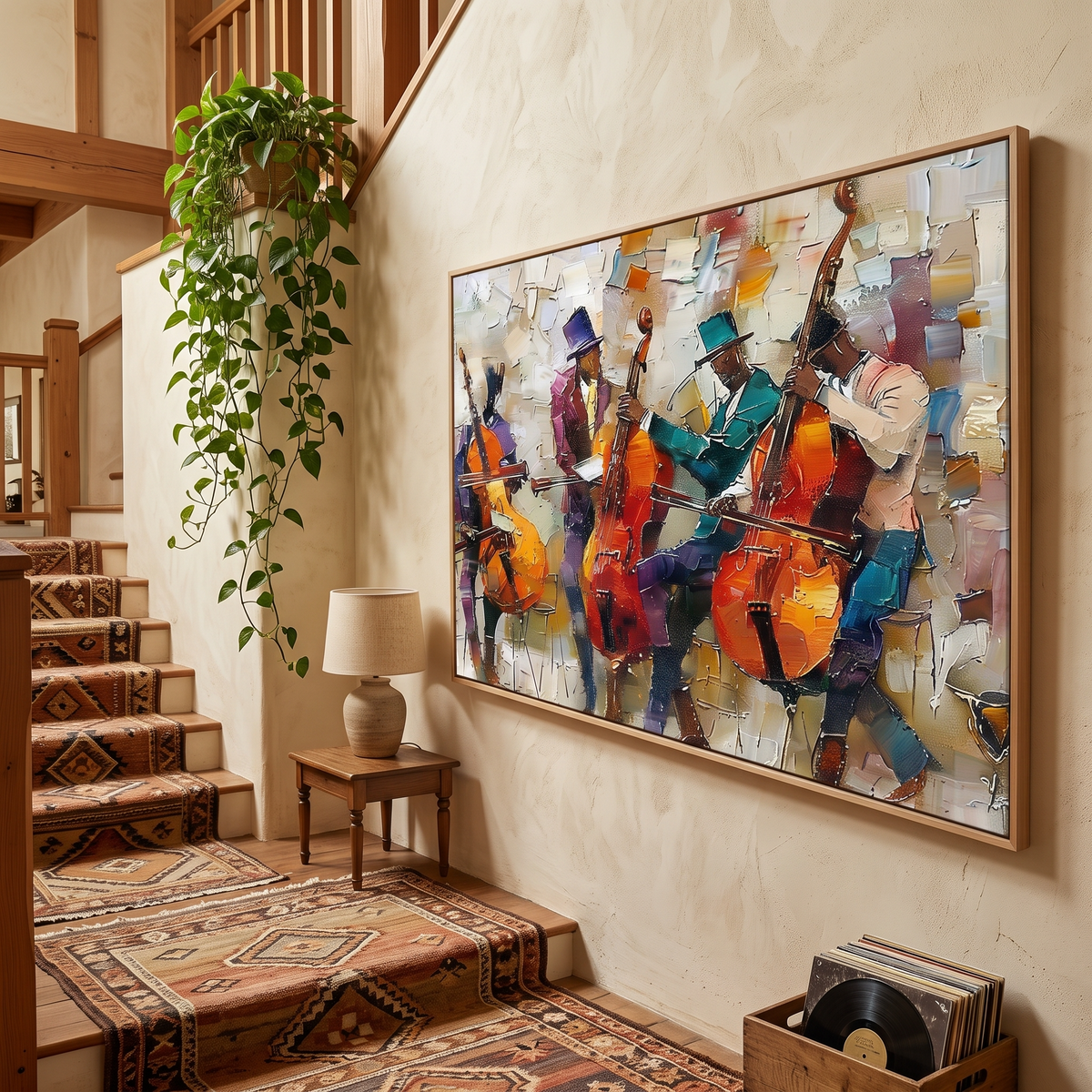 Impasto Art | Gentlemen of the Strings