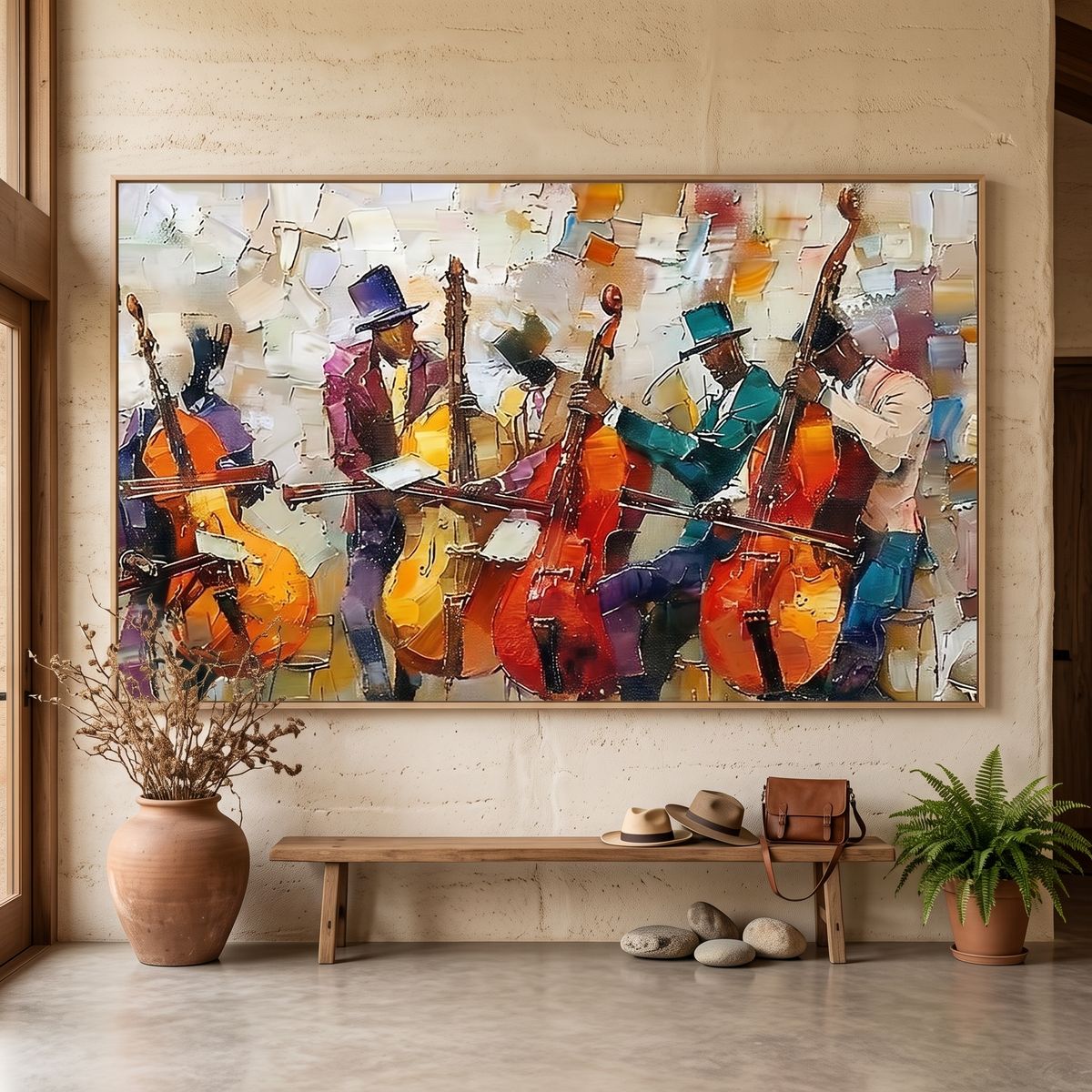 Impasto Art | Gentlemen of the Strings
