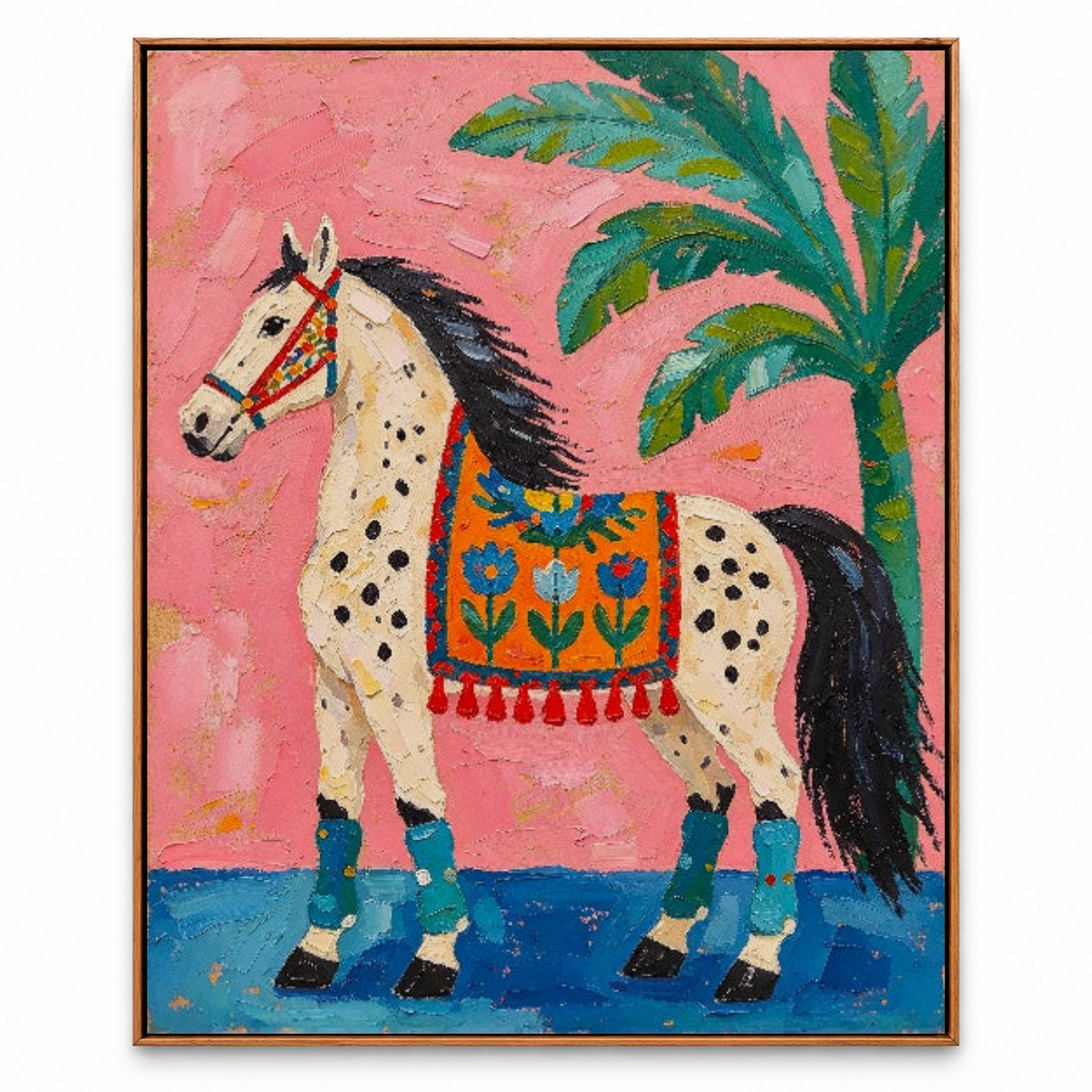 Western Folk Art | Palmshade Pony