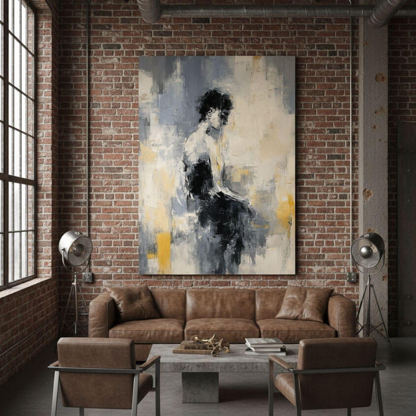 Stillness Within the Abstract Moment