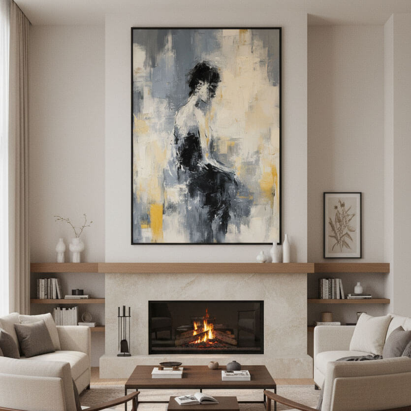 Stillness Within the Abstract Moment