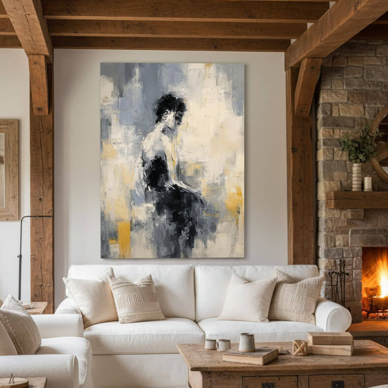 Stillness Within the Abstract Moment