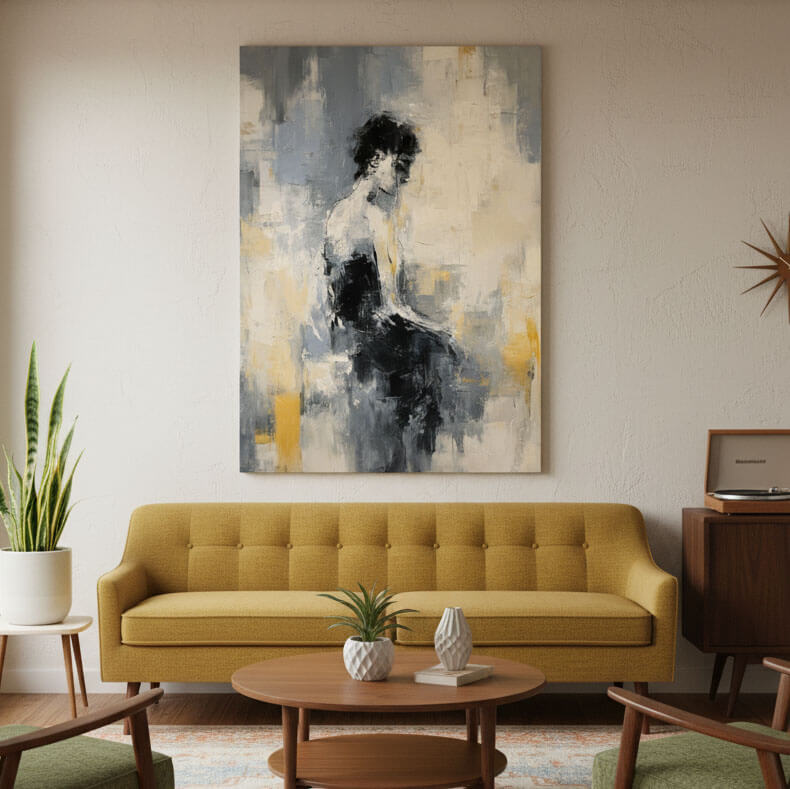 Stillness Within the Abstract Moment
