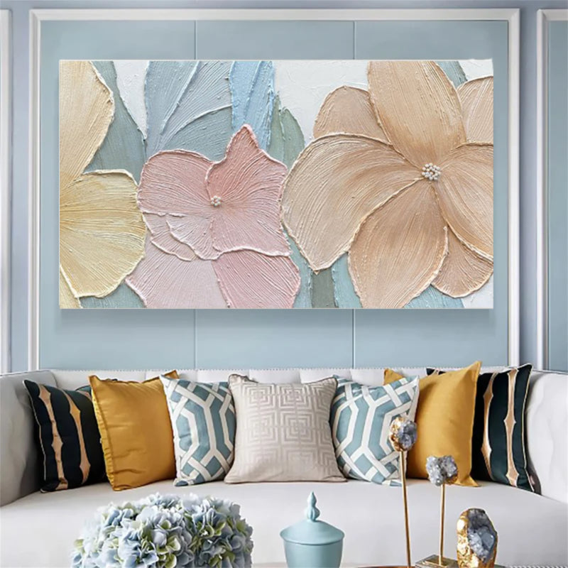 Abstract Colorful Painting "Blossom Serenade"