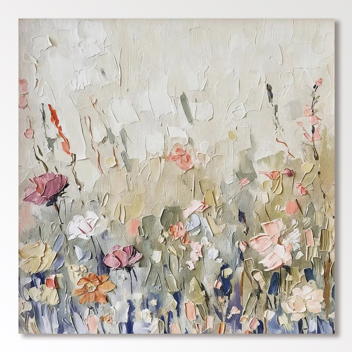 Abstract Painting "Tiempo Florecido”