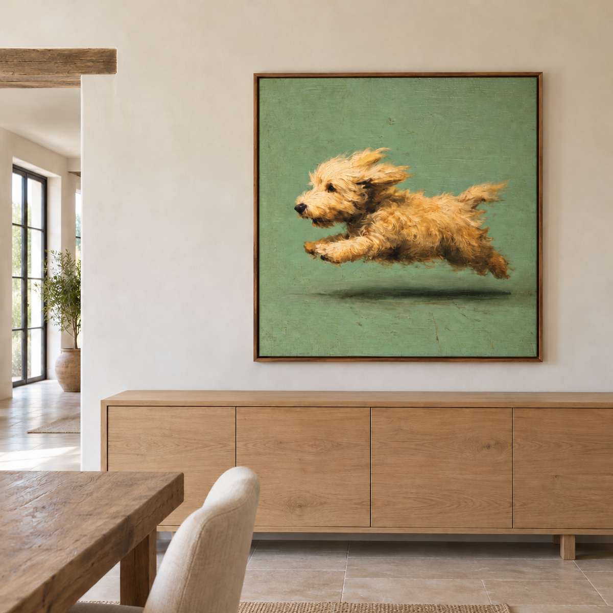 Impressionist Art | Golden Leap of Joy