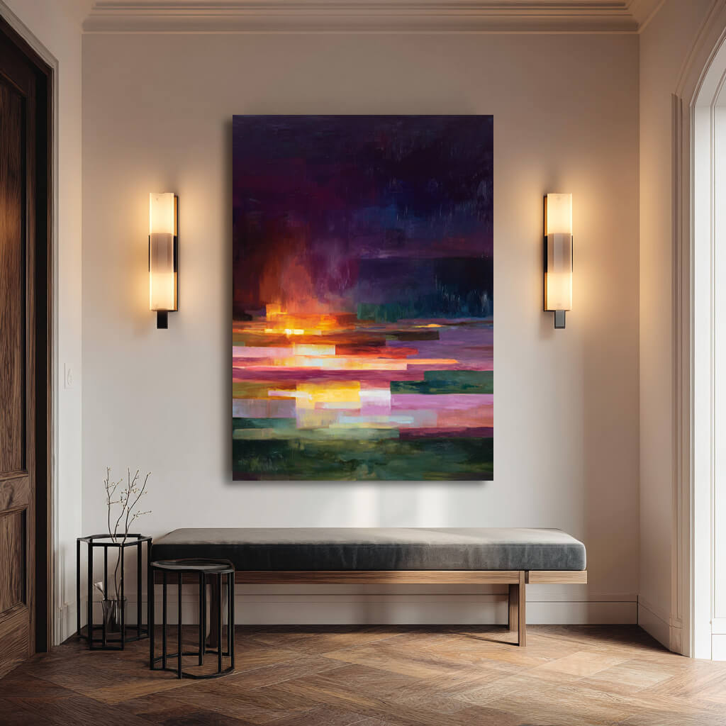 Luminous Fragments of Breaking Dawn